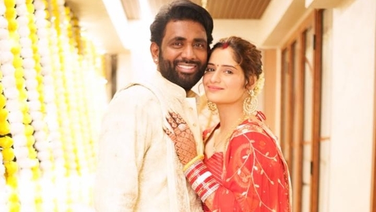 Arti Singh and Dipak Chauhan Arti Singh and Dipak Chauhan