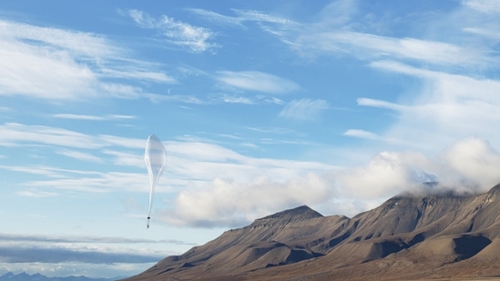 A weather balloon of WindBorne Systems(LinkedIn/Windborne Systems)