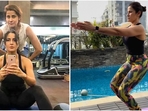 Yasmin Karachiwala's full-body Pilates workout features five targeted exercises to burn calories.(Instagram) Yasmin Karachiwala's full-body Pilates workout features five targeted exercises to burn calories.(Instagram)