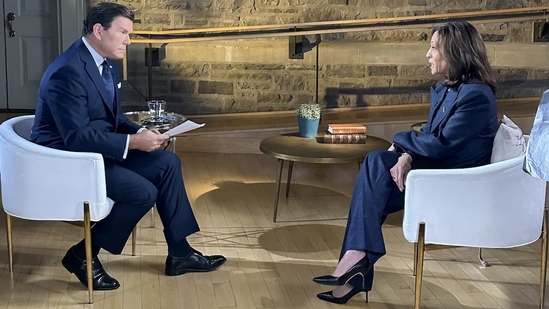 Bret Baier admits he made a 'mistake' during fiery interview with Kamala Harris(@BretBaier) Bret Baier admits he made a 'mistake' during fiery interview with Kamala Harris(@BretBaier)