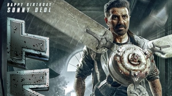 Jaat's first look was released by Sunny Deol and Gopichand Malineni on Saturday. Jaat's first look was released by Sunny Deol and Gopichand Malineni on Saturday.