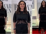 Gauri Khan dazzles at the Harper's Bazaar Women of the Year Awards 2024 in chic black dress. (Instagram) Gauri Khan dazzles at the Harper's Bazaar Women of the Year Awards 2024 in chic black dress. (Instagram)
