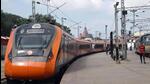 A consortium of RVNL and TMH has faced several problems since it won the bid for the <span class='webrupee'>₹</span>58,000-crore tender in March 2023 to manufacture and maintain 200 Vande Bharat trains. (HT Photo) A consortium of RVNL and TMH has faced several problems since it won the bid for the <span class='webrupee'>₹</span>58,000-crore tender in March 2023 to manufacture and maintain 200 Vande Bharat trains. (HT Photo)