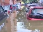 Bengaluru Rain; Kendriya Vihar is located of Bellary Road.(X) Bengaluru Rain; Kendriya Vihar is located of Bellary Road.(X)