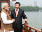 A file photo of PM Modi and Chinese President Xi Jinping(MEAIndia) A file photo of PM Modi and Chinese President Xi Jinping(MEAIndia)