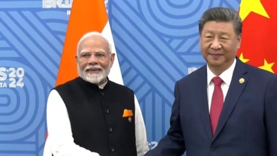 PM Narendra Modi with China's President Xi Jinping. (ANI )