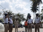 Bengaluru traffic advisory: Heavy Goods Vehicles will also face movement restrictions during this period. (HT Photo) Bengaluru traffic advisory: Heavy Goods Vehicles will also face movement restrictions during this period. (HT Photo)