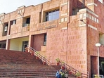 JNU's Centre for West Asian Studies cancels three seminars addressing the ongoing conflict in West Asia.(HT File Photo) JNU's Centre for West Asian Studies cancels three seminars addressing the ongoing conflict in West Asia.(HT File Photo)