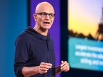 Satya Nadella's total compensation rose to $79.1 million, reflecting strong company performance and his accountability for security lapses amid government criticism.(AFP) Satya Nadella's total compensation rose to $79.1 million, reflecting strong company performance and his accountability for security lapses amid government criticism.(AFP)