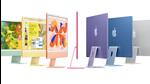 The variants of the new iMac by Apple. (Official image.) The variants of the new iMac by Apple. (Official image.)