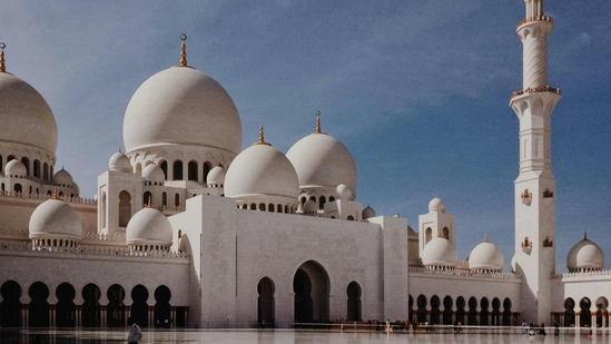 Sheikh Zayed Grand Mosque in Abu Dhabi is an architectural marvel. Sheikh Zayed Grand Mosque in Abu Dhabi is an architectural marvel.