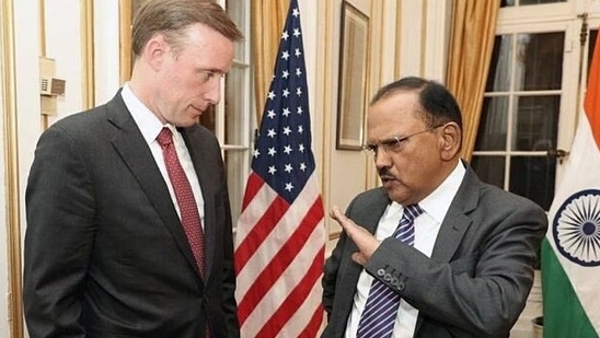 National Security Advisor Jake Sullivan and Ajit Doval held an extensive conversation on Wednesday. National Security Advisor Jake Sullivan and Ajit Doval held an extensive conversation on Wednesday.