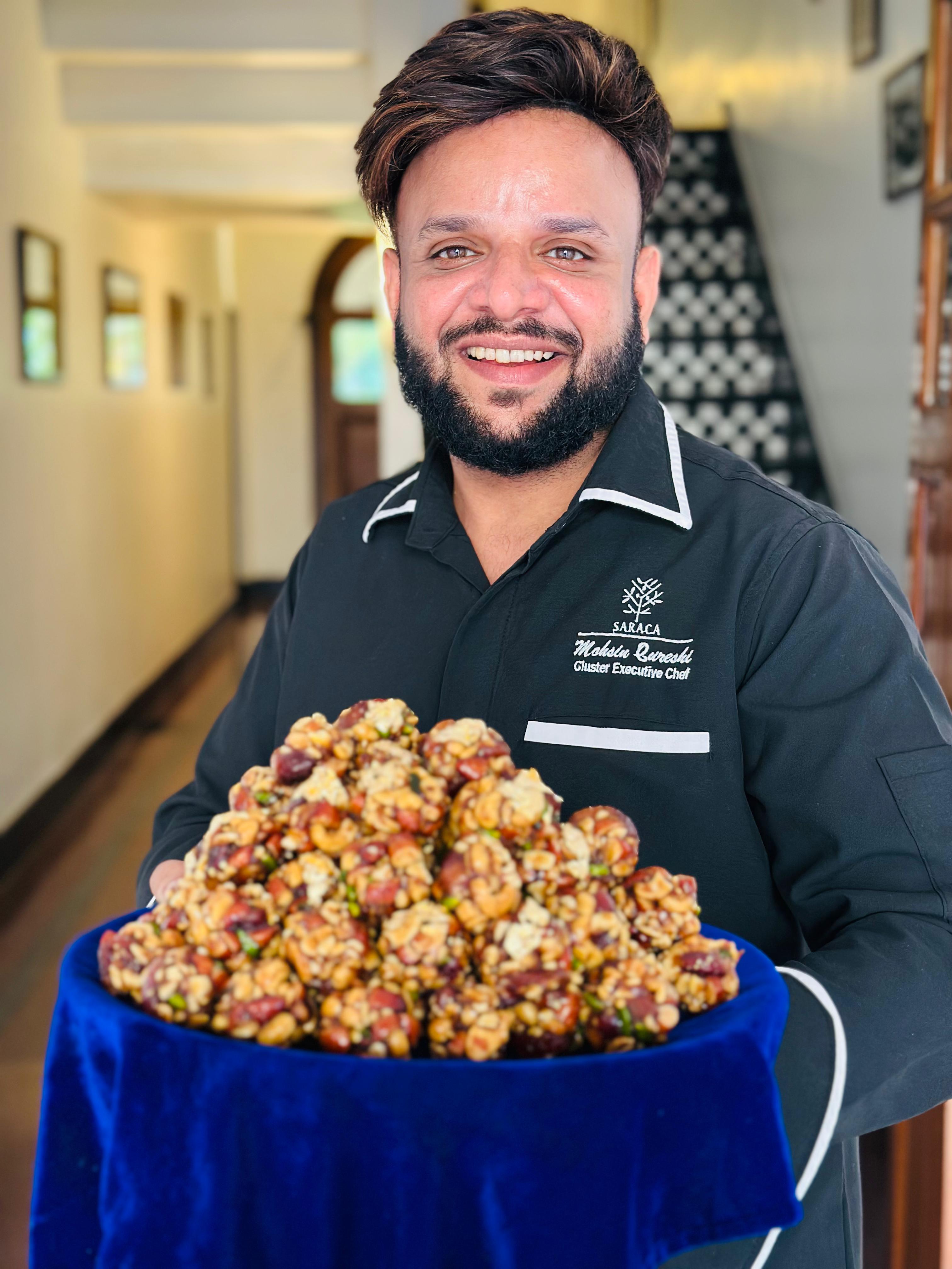 Dates and Nuts Ladoo by Chef Mohsin Qureshi Dates and Nuts Ladoo by Chef Mohsin Qureshi