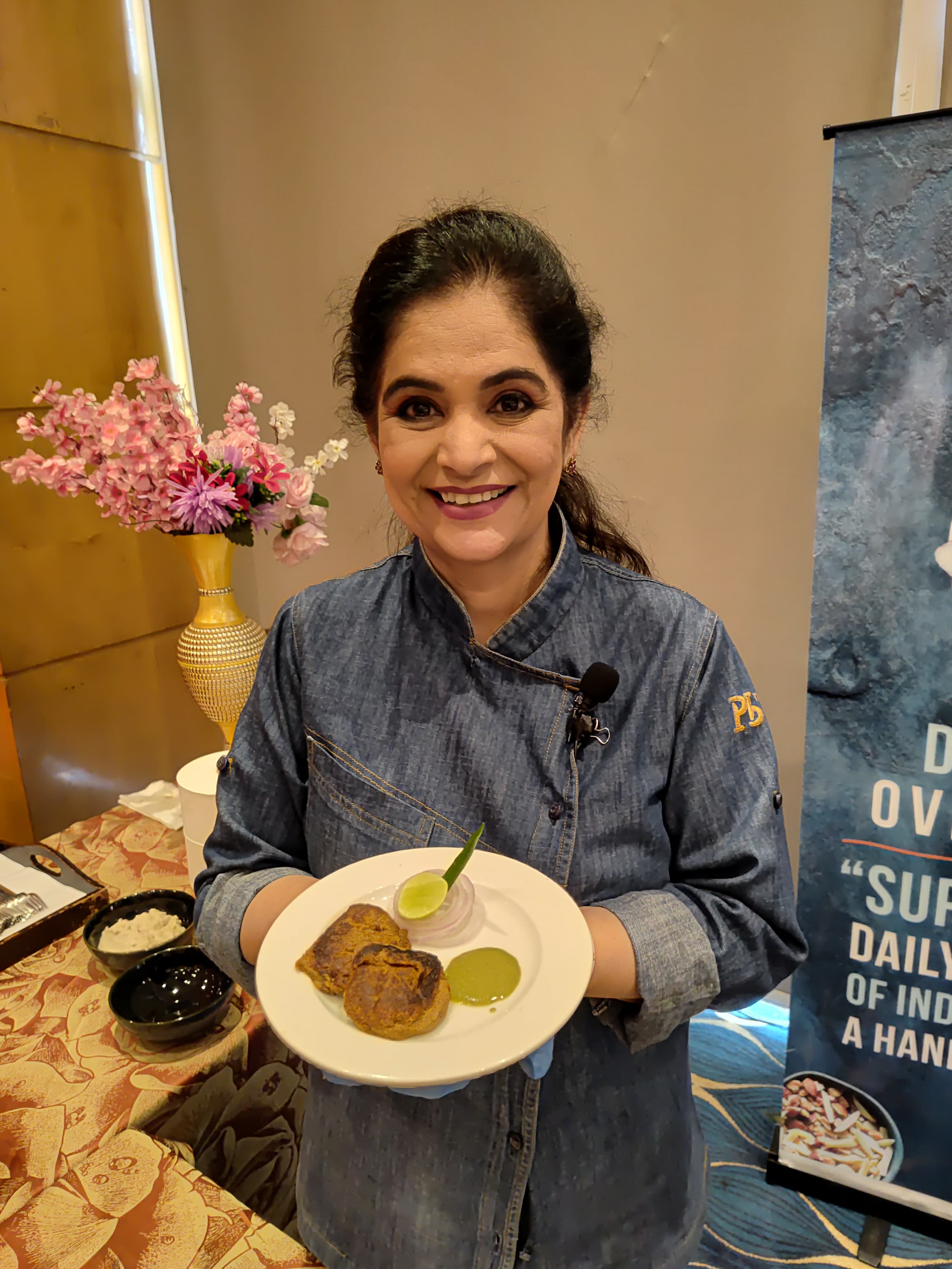 Mushroom Gilaouti kebabs by Chef Pankaj Bhadouria Mushroom Gilaouti kebabs by Chef Pankaj Bhadouria
