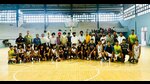 Players during the Punjab Sub-junior Championship in Ludhiana on Saturday. (Hindustan Times) Players during the Punjab Sub-junior Championship in Ludhiana on Saturday. (Hindustan Times)