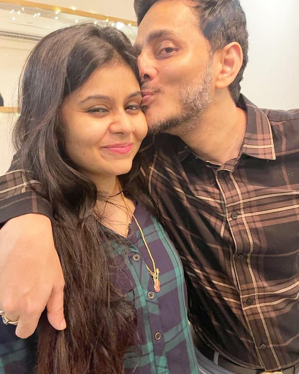 Tanishk Bagchi with sister Reneesa Bagchi Tanishk Bagchi with sister Reneesa Bagchi