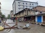 On Sunday evening, as a 48-hour shutdown of the district called by Senapati’s three prominent Naga groups ended, they announced an indefinite blockade of all commercial vehicles going towards Imphal. (PTI) On Sunday evening, as a 48-hour shutdown of the district called by Senapati’s three prominent Naga groups ended, they announced an indefinite blockade of all commercial vehicles going towards Imphal. (PTI)