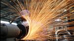 The manufacturing PMI reading was also slightly higher than the flash PMI of 57.4, which was released last week. (REUTERS) The manufacturing PMI reading was also slightly higher than the flash PMI of 57.4, which was released last week. (REUTERS)