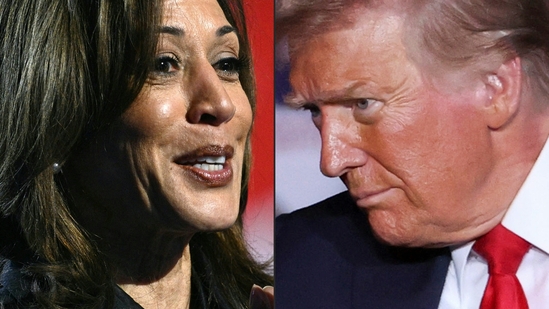 US Vice President and Democratic presidential candidate Kamala Harris and former US President and Republican presidential candidate Donald Trump (AFP) US Vice President and Democratic presidential candidate Kamala Harris and former US President and Republican presidential candidate Donald Trump (AFP)
