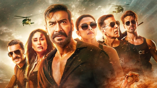 Singham Again box office collection day 6: Ajay Devgn's ensemble cop drama hits it out of the park Singham Again box office collection day 6: Ajay Devgn's ensemble cop drama hits it out of the park