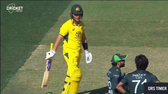 Adam Zampa tells Mohammad Rizwan 'You should take it'(Screengrab) Adam Zampa tells Mohammad Rizwan 'You should take it'(Screengrab)