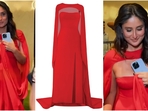 Kareena Kapoor's chic red dress sets major fashion goals.(Instagram) Kareena Kapoor's chic red dress sets major fashion goals.(Instagram)