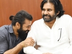 Sai Durgha Tej took blessings from his uncle Pawan Kalyan after completing a decade in the film industry. Sai Durgha Tej took blessings from his uncle Pawan Kalyan after completing a decade in the film industry.