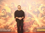 Director Rohit Shetty at the trailer launch event of Singham Again. This is his fourth film in the franchise. Director Rohit Shetty at the trailer launch event of Singham Again. This is his fourth film in the franchise.