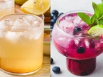 Booster shot to blueberry kombucha Booster shot to blueberry kombucha