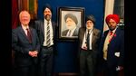 Second from left MP Tanmanjeet Dhesi and Lord Dr Indarjit Singh. (HT Photo) Second from left MP Tanmanjeet Dhesi and Lord Dr Indarjit Singh. (HT Photo)