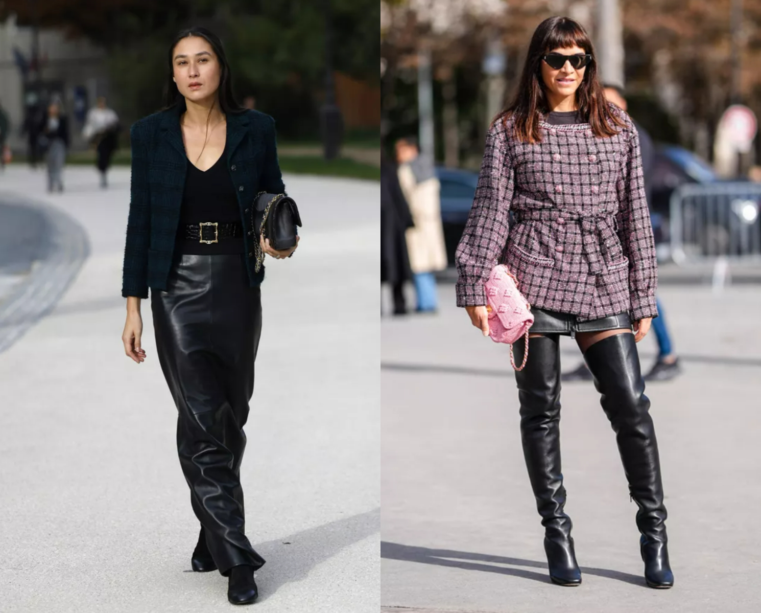 Mix textures with tweed Mix textures with tweed