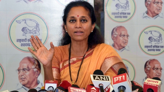 Earlier in the day on Tuesday, Patil alleged that former Pune police commissioner Amitabh Gupta, and the then deputy commissioner of police at cyber cell Bhagyashri Navtake were involved in misappropriation of bitcoins. (HT PHOTO) Earlier in the day on Tuesday, Patil alleged that former Pune police commissioner Amitabh Gupta, and the then deputy commissioner of police at cyber cell Bhagyashri Navtake were involved in misappropriation of bitcoins. (HT PHOTO)