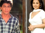 Young SRK and Vidya Balan Young SRK and Vidya Balan