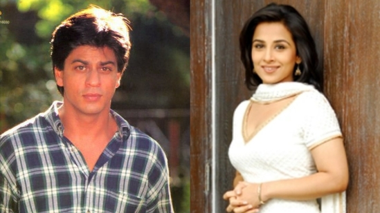 Young SRK and Vidya Balan Young SRK and Vidya Balan