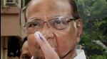 “Do not panic by exit polls. The MVA is crossing the magic figure of 157. The candidates should not leave counting centres before collecting the winning certificate,” Pawar said. (HT FILE) “Do not panic by exit polls. The MVA is crossing the magic figure of 157. The candidates should not leave counting centres before collecting the winning certificate,” Pawar said. (HT FILE)