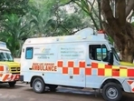 A 26-year-old pregnant woman from Palghar district in Maharashtra passed away on Wednesday in an ambulance without oxygen support (HT Photo) A 26-year-old pregnant woman from Palghar district in Maharashtra passed away on Wednesday in an ambulance without oxygen support (HT Photo)