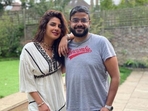 Priyanka Chopra with her brother Siddharth Chopra in London. Priyanka Chopra with her brother Siddharth Chopra in London.