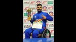Shubham Wadhwa displayed exceptional skill, dominating every match with clean 3-0 victories. (HT Photo) Shubham Wadhwa displayed exceptional skill, dominating every match with clean 3-0 victories. (HT Photo)
