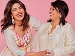 Priyanka Chopra and Madhu Chopra in a picture the actor shared on social media. Priyanka Chopra and Madhu Chopra in a picture the actor shared on social media.
