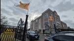 The Lakshmi Narayan Mandir at Scarborough in Ontario which hosted a consular camp on its premises on Saturday. (HT File) The Lakshmi Narayan Mandir at Scarborough in Ontario which hosted a consular camp on its premises on Saturday. (HT File)