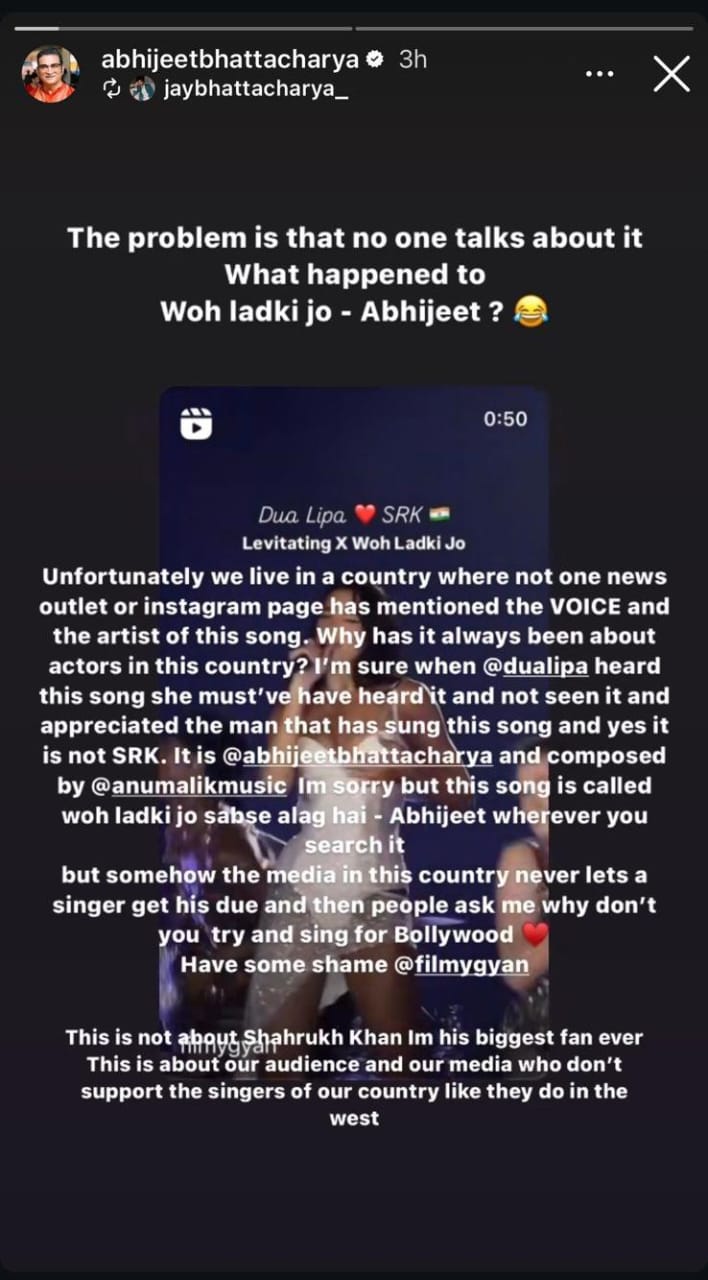 Abhijeet via his Instagram Stories. Abhijeet via his Instagram Stories.