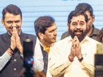 L to R: Devendra Fadnavis, Eknath Shinde and Ajit Pawar.(Satish Bate/HT) L to R: Devendra Fadnavis, Eknath Shinde and Ajit Pawar.(Satish Bate/HT)