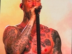 Adam Levine, the frontman of Maroon 5 Adam Levine, the frontman of Maroon 5