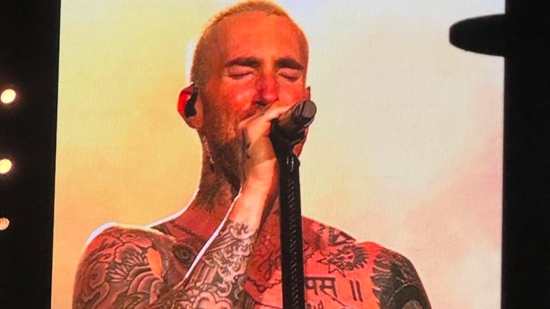 Adam Levine, the frontman of Maroon 5 Adam Levine, the frontman of Maroon 5