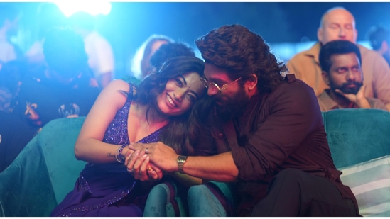 Pushpa and Srivalli had a candid moment with each other during the event. Pushpa 2 is directed by Sukumar, with music from Devi Sri Prasad.