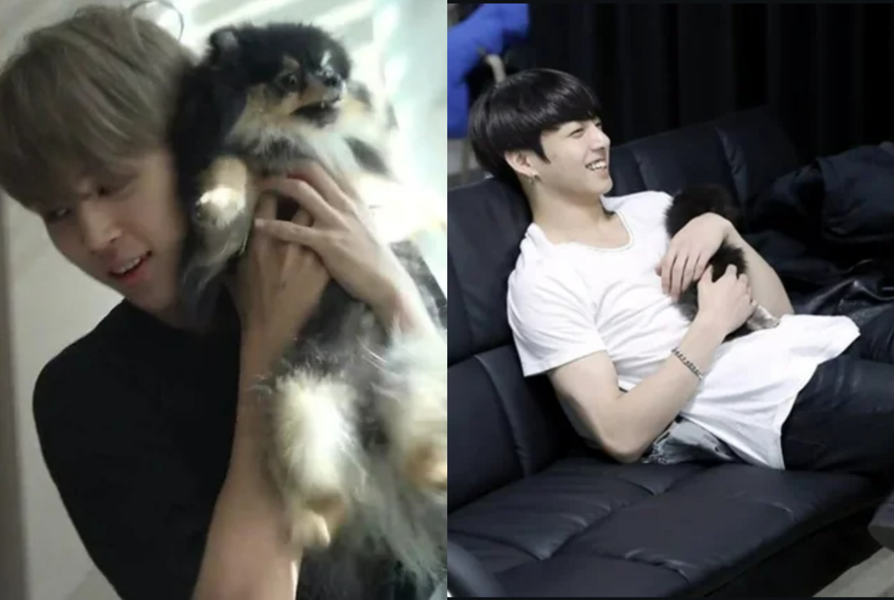 Yeontan with Jimin and Jimin Yeontan with Jimin and Jimin