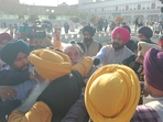 Police arrest a man who attempted to shoot Sukhbir Singh Badal outside Golden temple in Amritsar on Wednesday. (Sameer Sehgal/Hindustan Times) Police arrest a man who attempted to shoot Sukhbir Singh Badal outside Golden temple in Amritsar on Wednesday. (Sameer Sehgal/Hindustan Times)