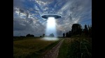 A speculative image of a UFO hovering over the earth. (Shutterstock) A speculative image of a UFO hovering over the earth. (Shutterstock)