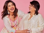 Priyanka Chopra and Madhu Chopra in a picture the actor shared on social media. Priyanka Chopra and Madhu Chopra in a picture the actor shared on social media.
