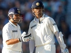 File image of Sachin Tendulkar and Rahul Dravid.(File) File image of Sachin Tendulkar and Rahul Dravid.(File)